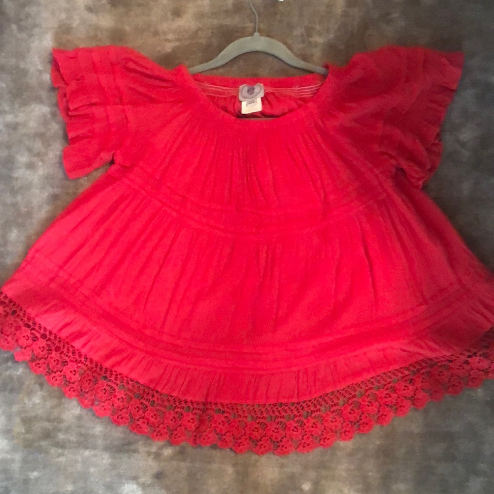 MUCHE & MUCHETTE off the shoulder top